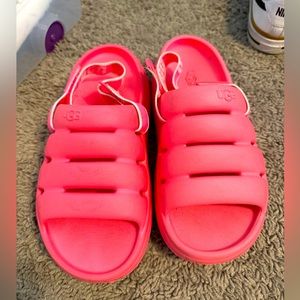 Kids Ugg yeah slide taffy pink